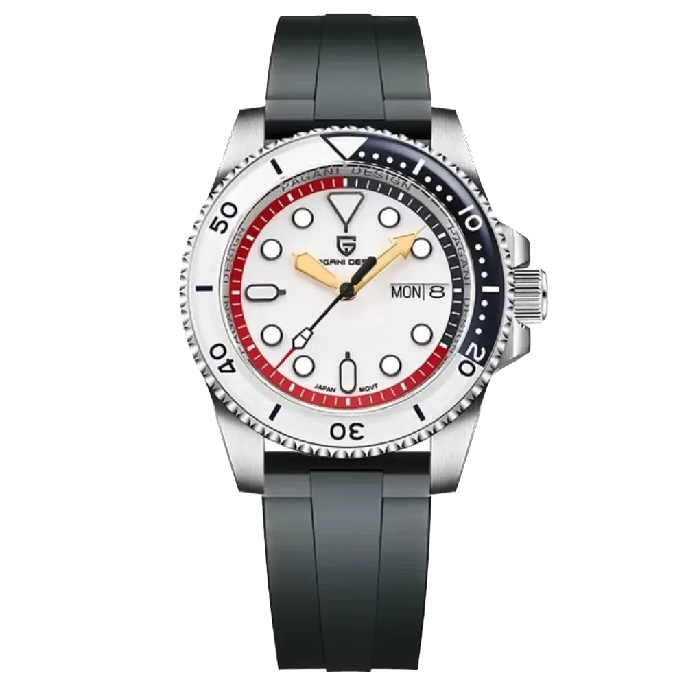 Pagani Design PD-1726 Men Mechanical GMT Automatic Watch Week Date NH36-PrimeTimepiece