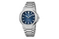 PAGANI DESIGN PD-1728 automatic watch with navy blue dial, front view