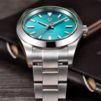 PAGANI DESIGN PD-1733 Oyster automatic watch with tiffany blue dial in lifestyle scene
