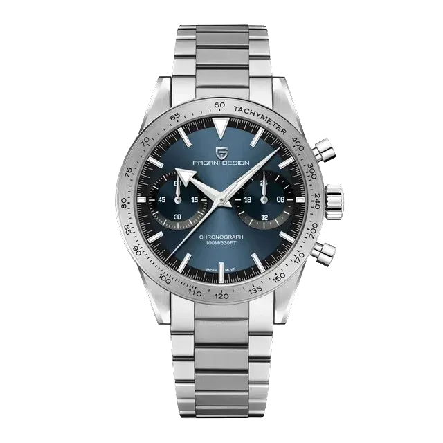 PAGANI DESIGN PD-1766 Mens Watches Moon Quartz waterproof Chronograph-PrimeTimepiece