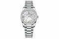 PAGANI DESIGN PD-1776 womens watch with white mother-of-pearl dial diamond bezel and steel bracelet