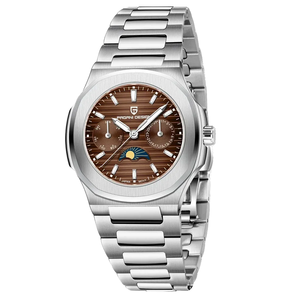 PAGANI DESIGN PD-1786 Quartz Watches Chronograph Waterproof, Sapphire Crystal-PrimeTimepiece