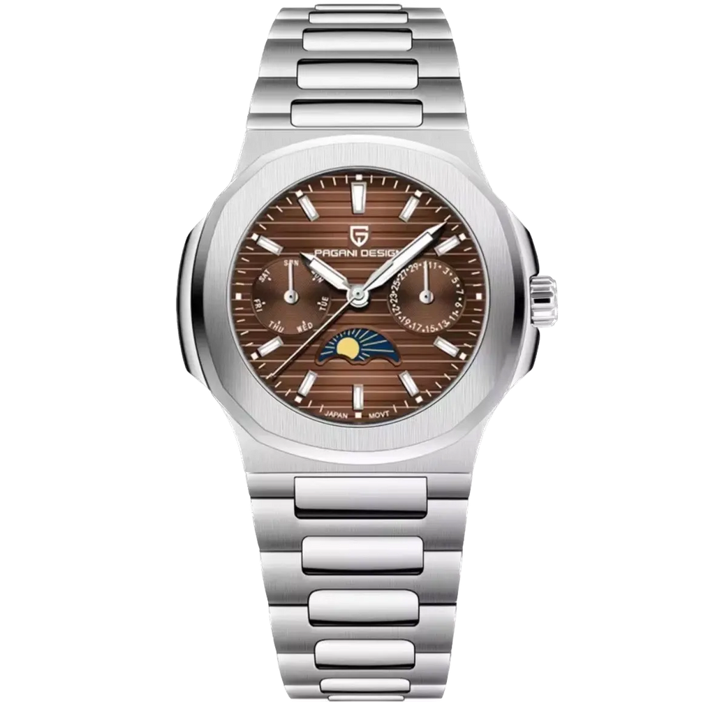 PAGANI DESIGN PD-1786 Quartz Watches Chronograph Waterproof, Sapphire Crystal-PrimeTimepiece