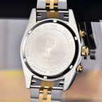 PAGANI DESIGN PD-1814 rattrapante men's watch engraved stainless steel caseback with PD-1814 marking