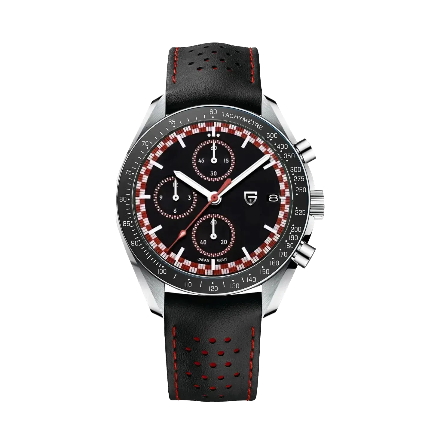 PAGANI DESIGN PD-1816 Mens VK67 Quartz Chronograph Watch AR Sapphire Waterproof-PrimeTimepiece