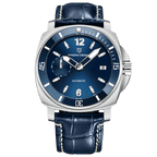 Pagani Design PD-1820 watch with blue leather dial