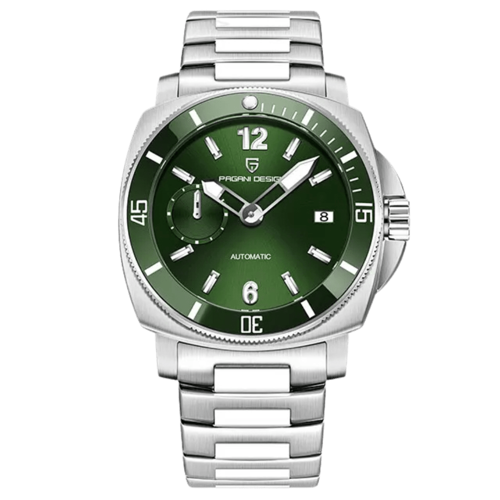 Pagani Design PD-1820 watch with green dial