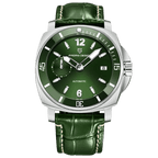 Pagani Design PD-1820 watch with leather green dial