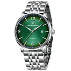 Pagani Design PD-1832 green watch, caseback view