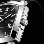 Pagani Design PD-1838 white black watch, caseback view