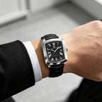 Pagani Design PD-1838 white black watch, macro view