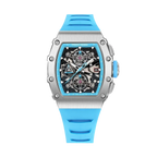 PAGANI DESIGN PD-YS011 Skeleton Dial, Chronograph with blue dial, lifestyle shot
