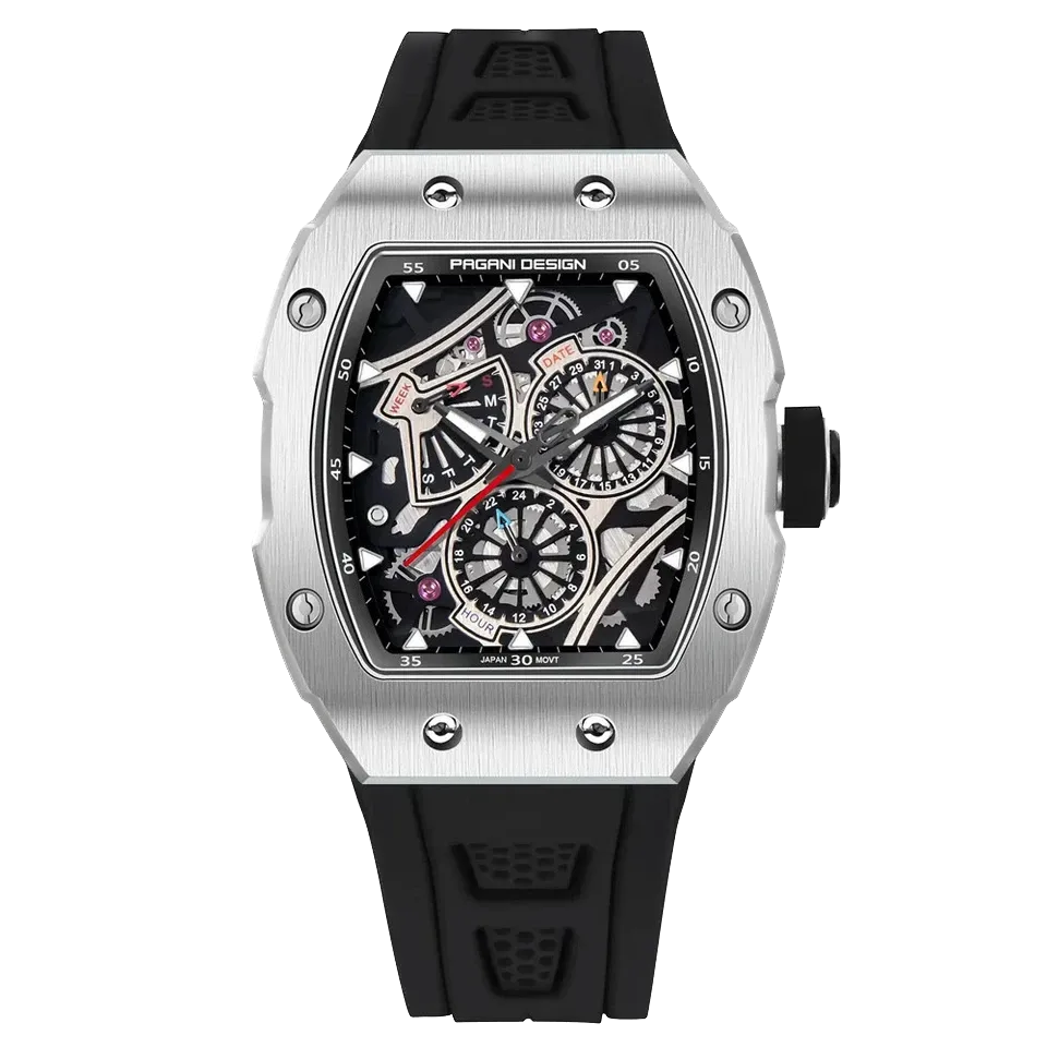 PAGANI DESIGN PD-YS012 Men's Sport Watch Japan TMI VH88 Movt Quartz Waterproof-PrimeTimepiece