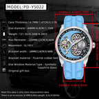 PAGANI DESIGN PD-YS022 Tourbillon specifications with 44MM case dimensions and material details
