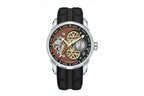 PAGANI DESIGN PD-YS022 44MM Tourbillon watch with copper skeleton dial and black rubber strap