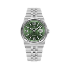 PAGANI DESIGN PD-YS027 honeycomb watch with green dial, front view