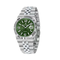 PAGANI DESIGN PD-YS027 mens automatic watch with green dial, front view
