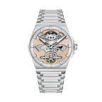 PAGANI DEISGN PD-YS028 42MM Automatic Mechanical Diver Watch with orange dial, caseback view