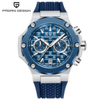 Pagani Design Fashionable Men'S Quartz Watch Sports Chronograph Top Brand Sapphire Stainless Steel 100M Waterproof Men'S Watch