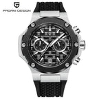 Pagani Design Fashionable Men'S Quartz Watch Sports Chronograph Top Brand Sapphire Stainless Steel 100M Waterproof Men'S Watch