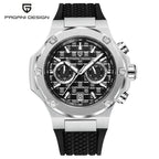Pagani Design Fashionable Men'S Quartz Watch Sports Chronograph Top Brand Sapphire Stainless Steel 100M Waterproof Men'S Watch
