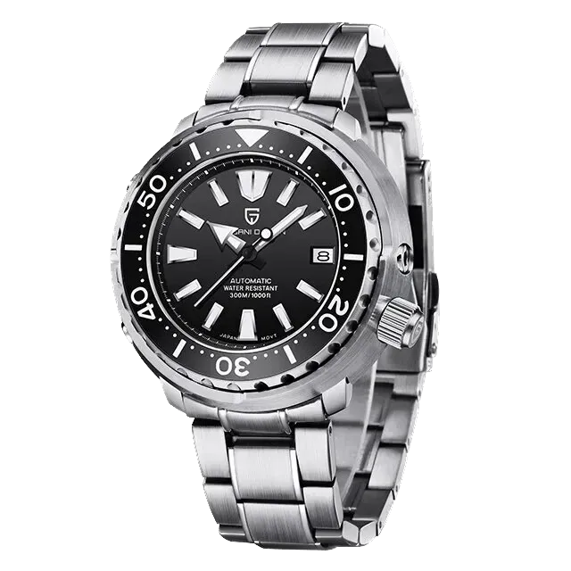 PAGANI DESIGN PD-1695 Men's Auto Mechanical Watch, Tuna Diver, 30Bar Waterproof-PrimeTimepiece