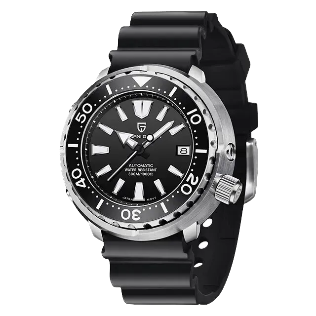 PAGANI DESIGN PD-1695 Men's Auto Mechanical Watch, Tuna Diver, 30Bar Waterproof-PrimeTimepiece