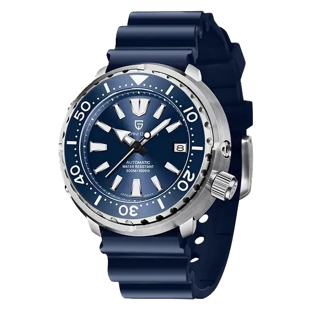 PAGANI DESIGN PD-1695 Men's Auto Mechanical Watch, Tuna Diver, 30Bar Waterproof-PrimeTimepiece