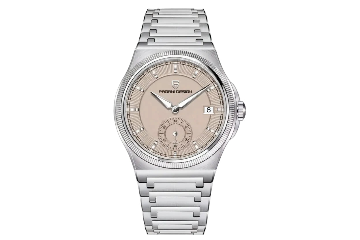 Pagani Design PD-YS029 Automatic Watch
42MM with pink dial, side view