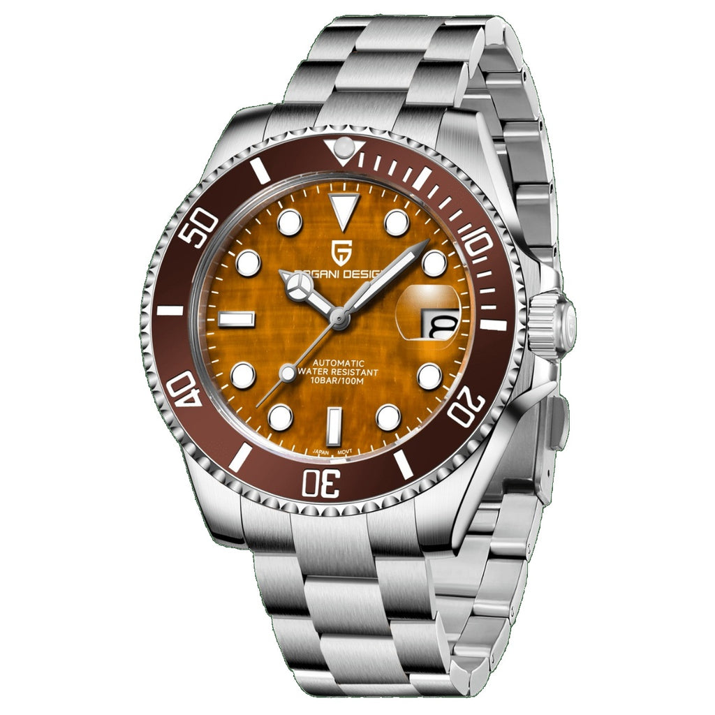 PD-1839 Brown - Pagani Design men's automatic watch