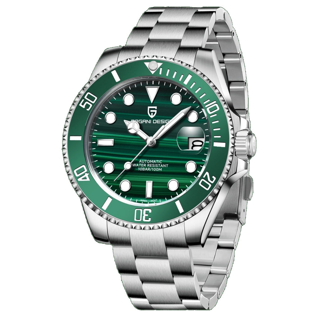 PD-1839 Green - Pagani Design men's automatic watch