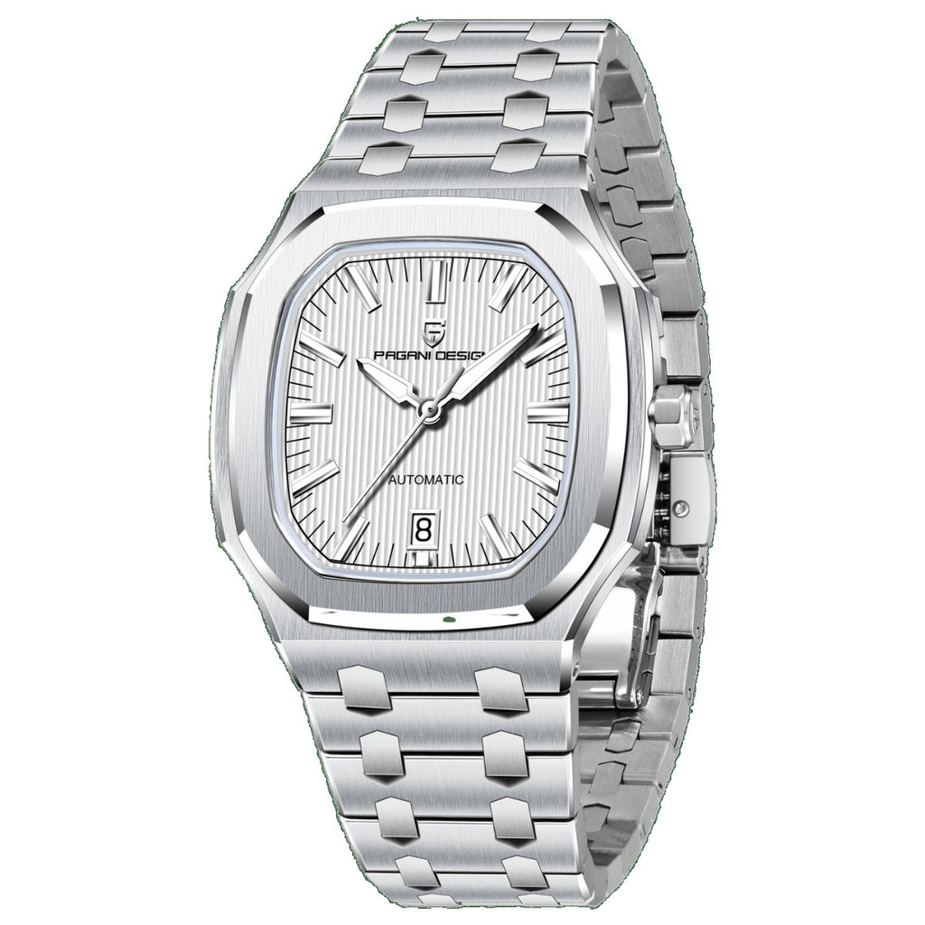 PD-YS033 White - Pagani Design men's automatic watch