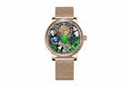 PINDU National Treasure Symbol Men Mechanical Watch Rotating Crystal Ball M2791B-PrimeTimepiece