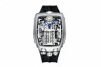 PINDU P5023 Engine Skeleton Tonneau Automatic Watch