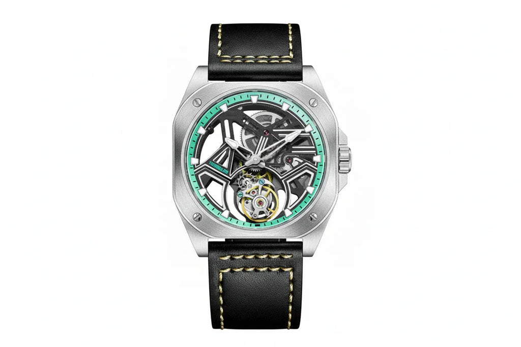 PINDU PD6568 Hollow Tourbillon Skeleton Automatic Men's Watch