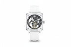 PINDU P6569 Tourbillon Movement, Transparent Case with white dial