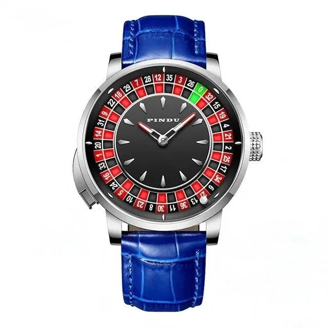 PINDU PD6629 Casino Roulette Automatic Mechanical Men's Watch