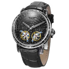 PINDU PD6656 Double Tourbillon Diamond Skeleton Men's Watch