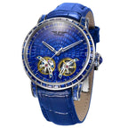 PINDU PD6656 Double Tourbillon Diamond Skeleton Men's Watch