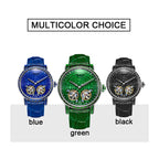 PINDU PD6656 Double Tourbillon Diamond Skeleton Men's Watch