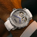 PINDU PD6656 Double Tourbillon Diamond Skeleton Men's Watch