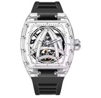 PINDU PD6657 Sailing Series Skeleton Automatic Mechanical Watch