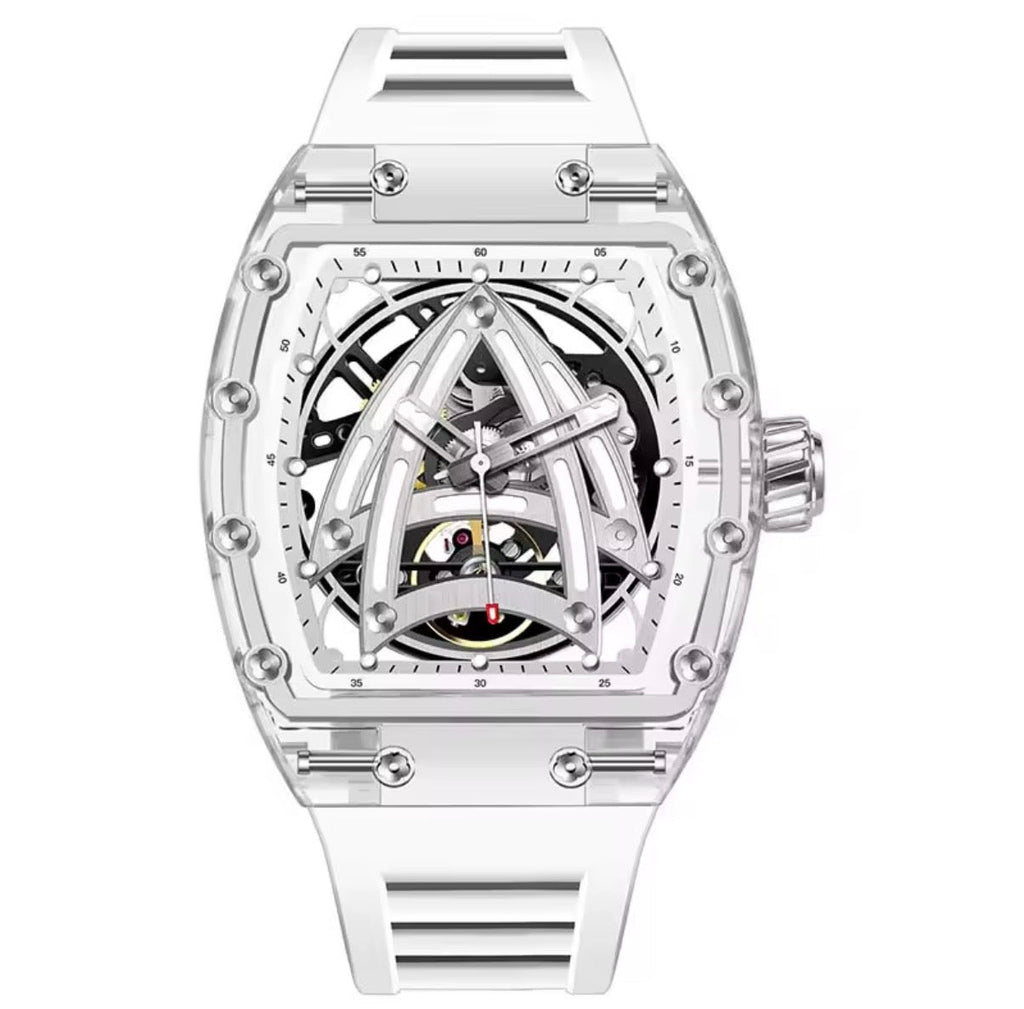 PINDU PD6657 Sailing Series Skeleton Automatic Mechanical Watch