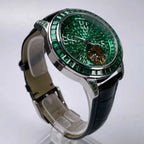PINDU 5037 Hand-Encrusted Diamond Automatic Tourbillon Watch