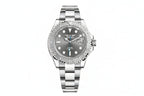 PINDU PD6510 GMT watch luminous function feature graphic showing green lume on black-blue bezel