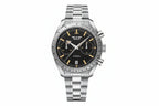 PINDU PD6576 moon chronograph watch black dial front view