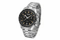 PINDU PD6576 moon chronograph watch black dial front view