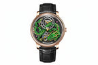 PINDU PD6632 Golden Dragon Dial Automatic with black dial, shown on wrist