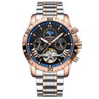 Poedagar 1410 watch Rose Gold Blue S variant