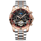Poedagar 1410 watch Rose Gold Red S variant